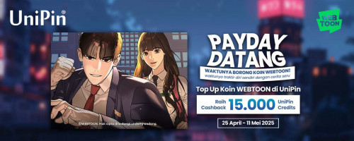 Payday Datang, Waktunya Borong Koin Webtoon di UniPin!!